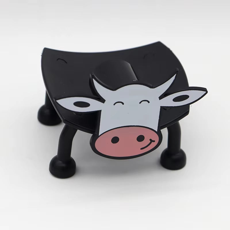 1/3PCS Upgraded Black Sheep Roll Paper Rack Cute Cartoon Animal Cat Cow Roll Paper Rack Bedroom Bathroom Storage Rack Ornaments