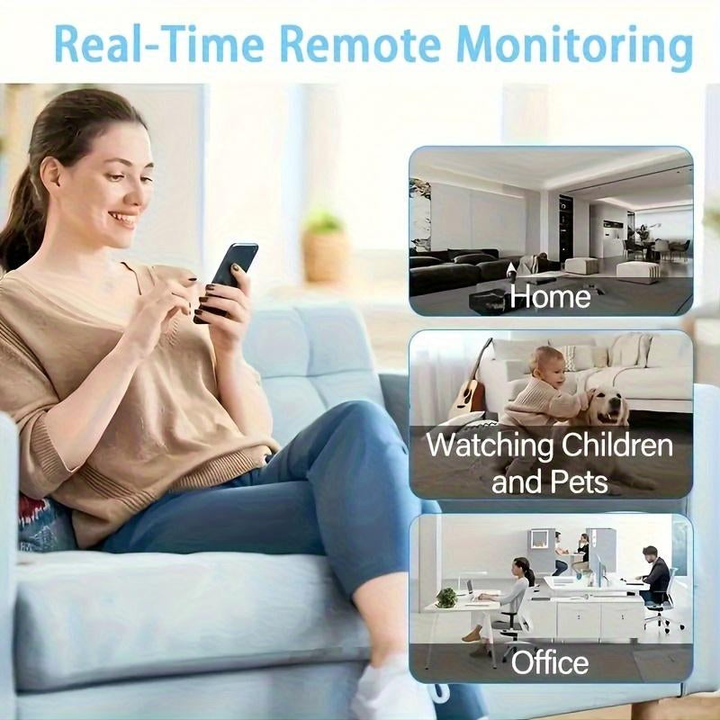 X5 Wireless Indoor Security Camera: Anti-Theft Video Recording, 720P, Memory Card Support, IP Camera, USB & Voice (APP Compatible)